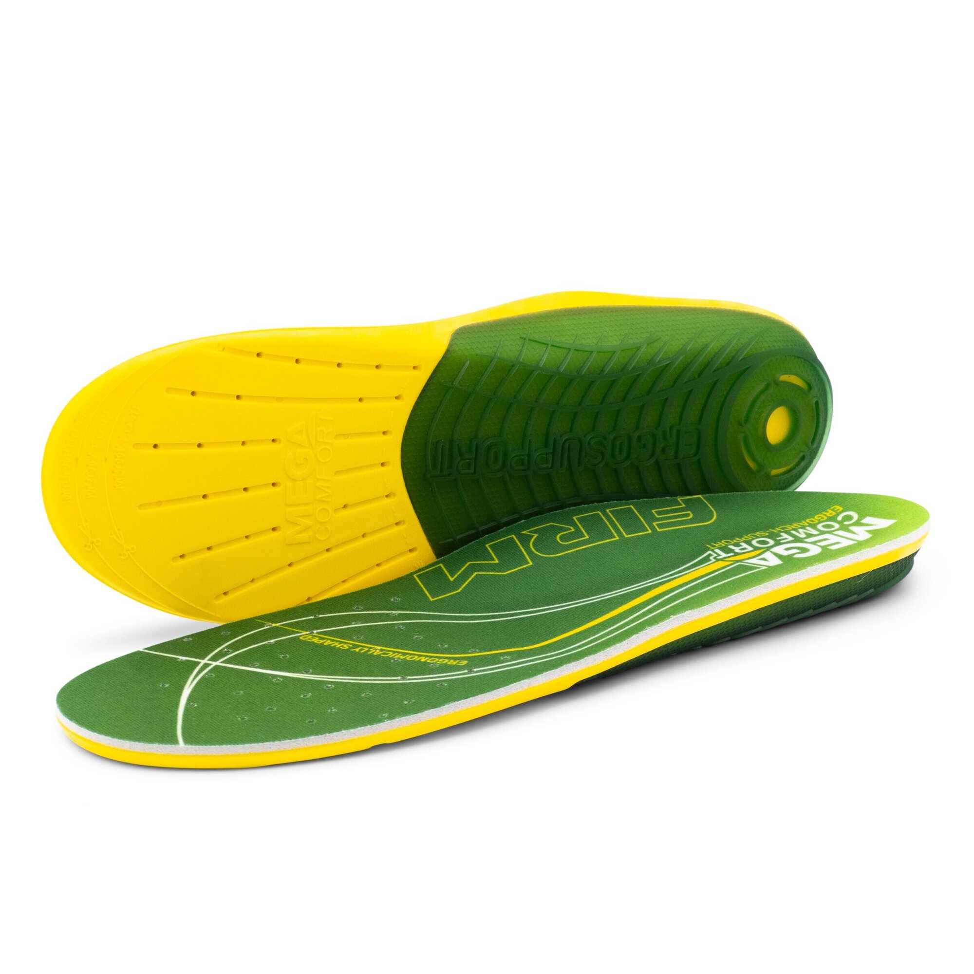 MEGA Comfort - Insole - ERGO Firm Arch Support - Unisex - Size: Large (Men's 10-11, Women's 12-13) - Model # MCARCH-L